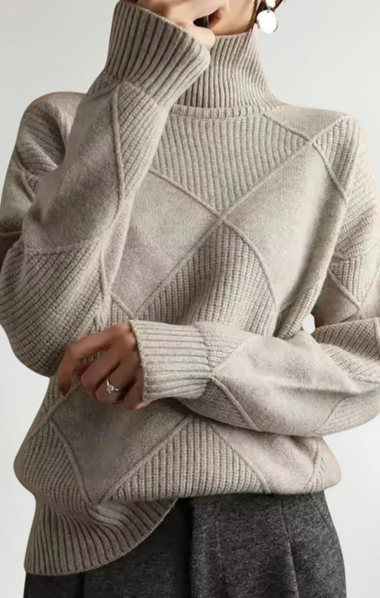 Ángela™ | Suéter de cuello alto