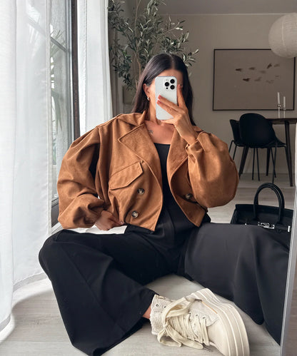 Pantalones plisados Negro Cleo | Ezentia.Couture