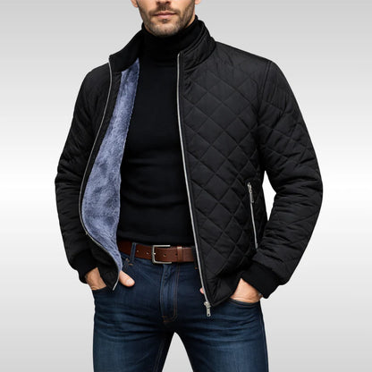 EZENTIA.Couture | CHAQUETA DE INVIERNO ACOLCHADA CLÁSICA Y CÁLIDA PARA HOMBRE