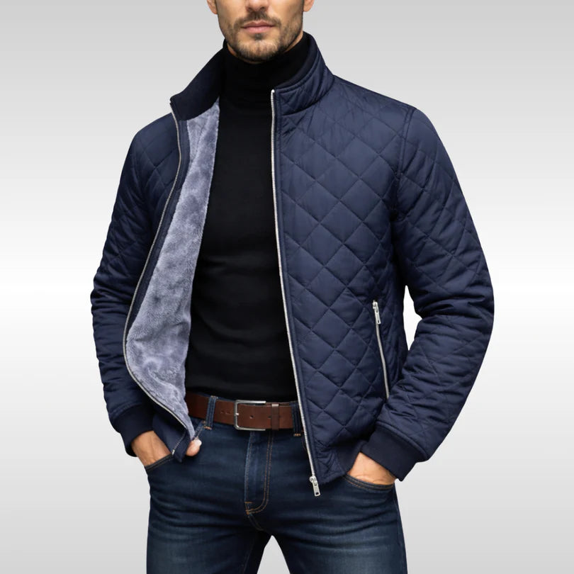 EZENTIA.Couture | CHAQUETA DE INVIERNO ACOLCHADA CLÁSICA Y CÁLIDA PARA HOMBRE
