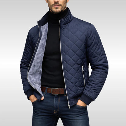 EZENTIA.Couture | CHAQUETA DE INVIERNO ACOLCHADA CLÁSICA Y CÁLIDA PARA HOMBRE