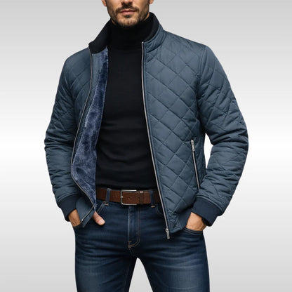 EZENTIA.Couture | CHAQUETA DE INVIERNO ACOLCHADA CLÁSICA Y CÁLIDA PARA HOMBRE