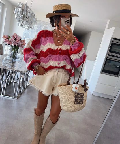 Cárdigan Sana Rosa | Ezentia.Couture