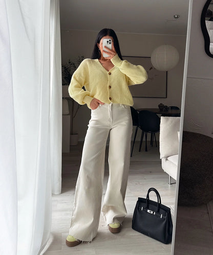 Vaqueros Zerra Beige | Ezentia.Couture