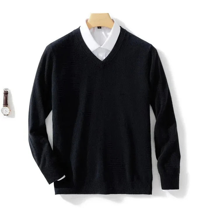 Floris | Elegante suéter con cuello en V