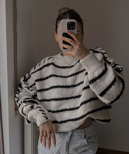 Suéter marrón claro Omnya | Ezentia.Couture