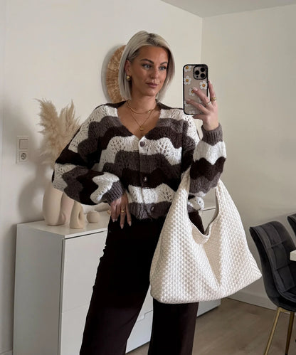 Cárdigan Sana Rosa | Ezentia.Couture