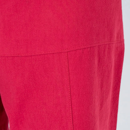 Shao - Pantalones harén de algodón cómodos